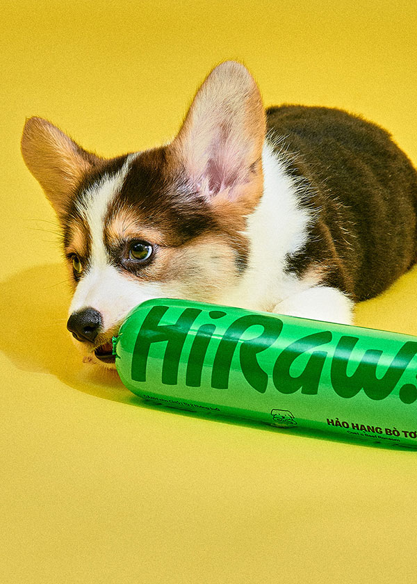 HiRaw dog food